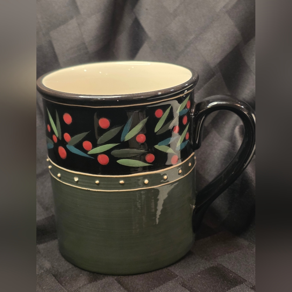 Certified International Made Exclusivily For Peets Coffee & Tea 14oz Mug- RARE